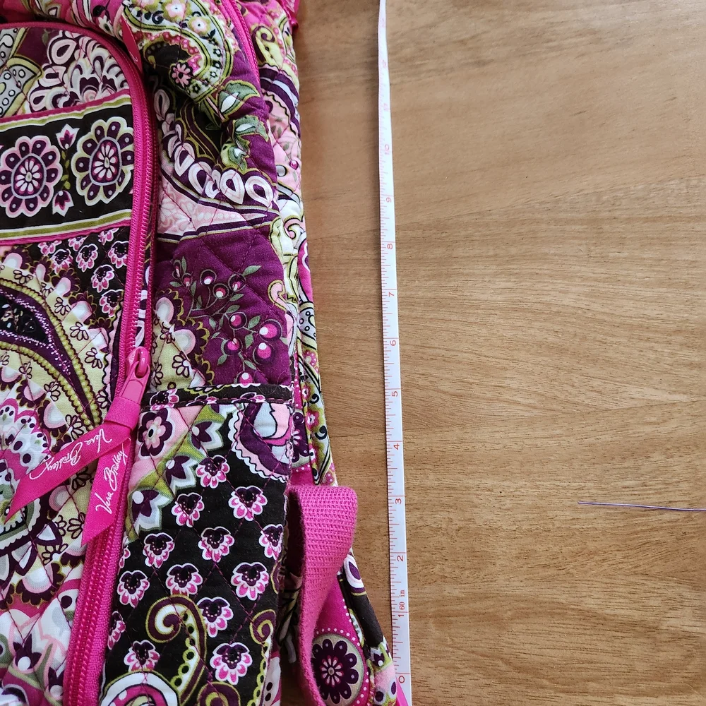Vera Bradley Multicolor Paisley Backpack - Picture 12 of 15